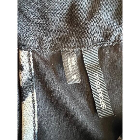 Maurices halter top, black animal print, women's size M - Picture 6 of 9